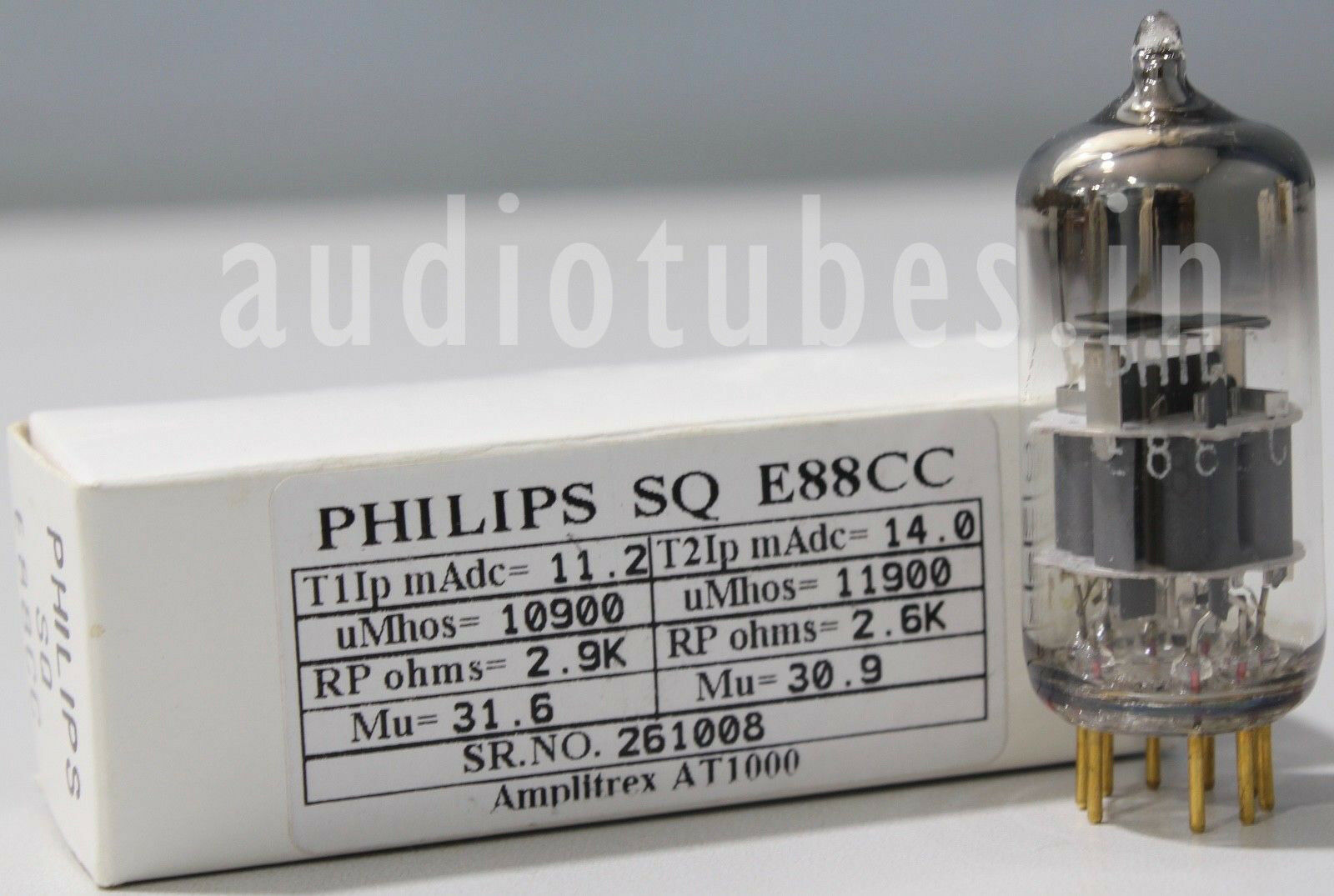 PHILIPS E188CC 真空管 4本セット PHILIPS E188CC 真空管 2本セット(2